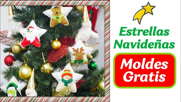 Decora tu hogar con estilo: Cómo hacer estrellas navideñas de fieltro