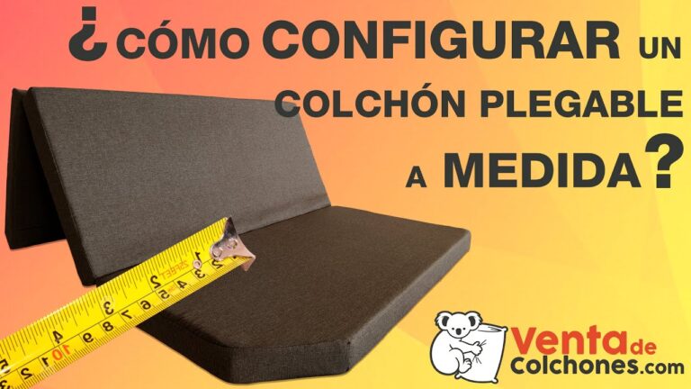 Descubre cómo hacer un colchón plegable en tan solo 5 sencillos pasos