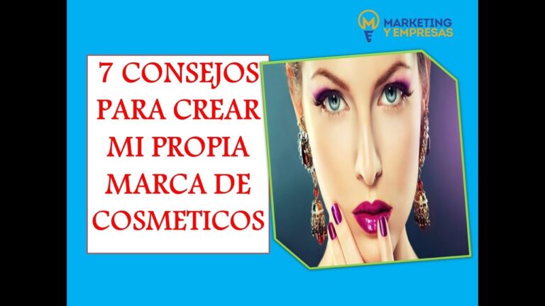 Descubre cómo crear tu marca de cosméticos de forma sencilla