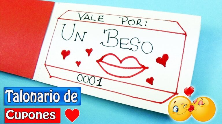 Descubre cómo hacer un talonario de vales y sorprende a tus seres queridos