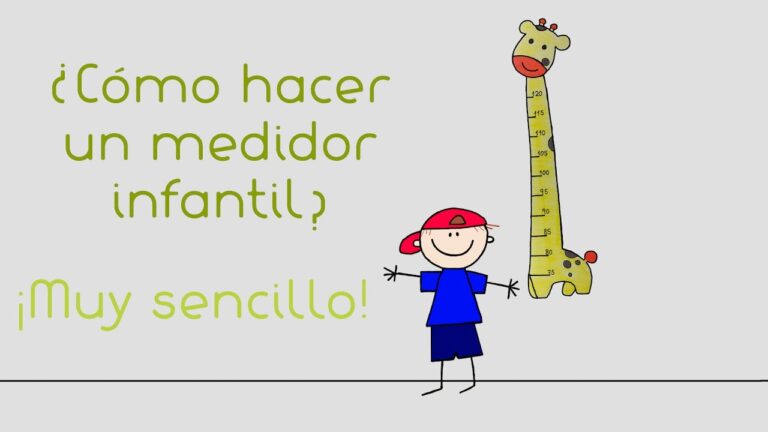 Descubre c&oacute;mo hacer un medidor para beb&eacute;s casero: &iexcl;Cuida su crecimiento!