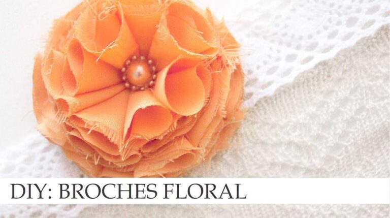 Descubre los secretos para crear broches originales en casa