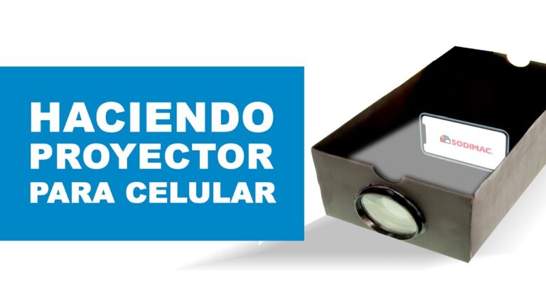Descubre cómo hacer un proyector casero para móviles