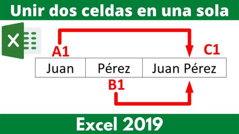Domina Excel: Fusiona celdas en simples pasos