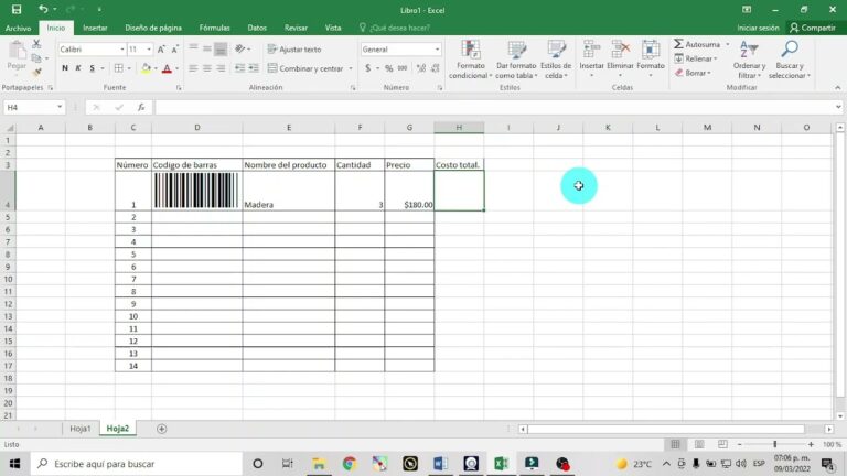 Domina Excel: Crea Listas de Materiales en 5 Pasos