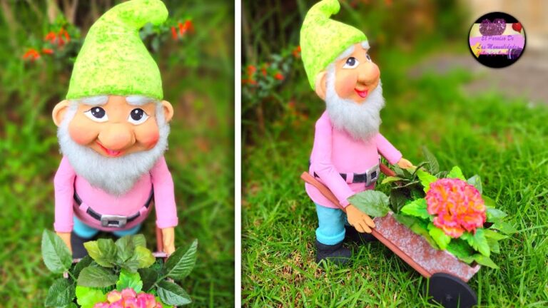 Descubre los secretos: cómo hacer un enano de jardín en casa