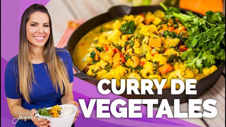 Delicioso y f&aacute;cil: C&oacute;mo preparar curry de verduras en casa