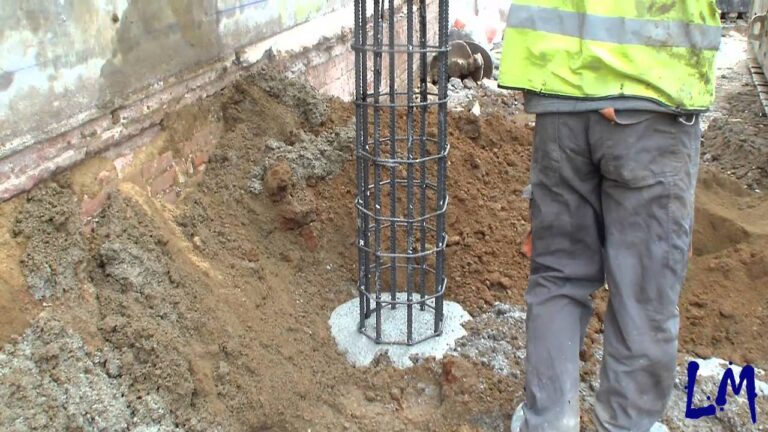 Descubre cómo construir pilotes de hormigón para tu hogar