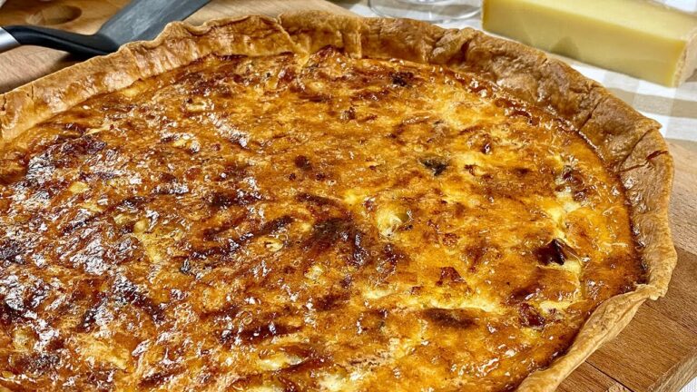Delicioso tutorial: Cómo hacer una exquisita quiche de bacon y queso