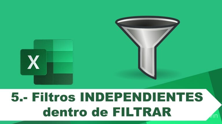 Ahorra tiempo y mejora tus datos: añade un doble filtro en Excel