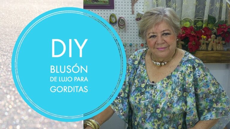 Secretos para crear blusones de moda para gorditas