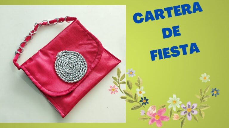Descubre c&oacute;mo hacer carteras de mano para fiesta y deslumbra con estilo