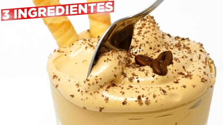 Delicias veloz: Mousse de café simple en minutos