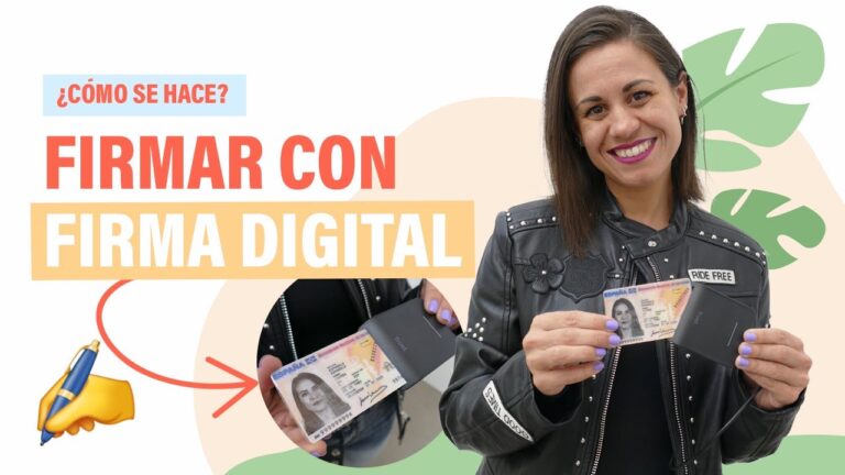 Descubre cómo hacer firma digital con DNI electrónico: paso a paso