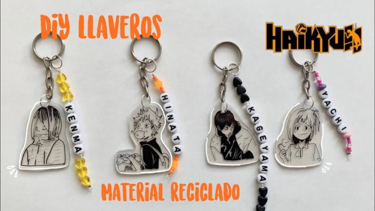 Descubre cómo hacer un llavero ecológico con material reciclado