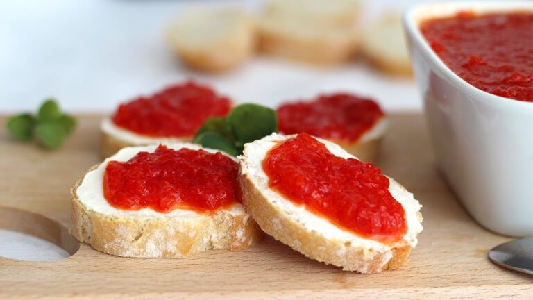 Descubre cómo hacer una deliciosa mermelada de pimientos en casa