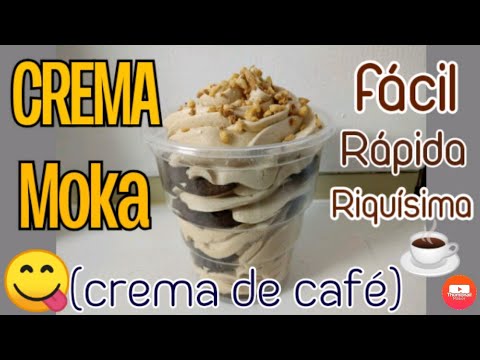 Deliciosa crema moka casera con margarina: el secreto para un caf&eacute; perfecto