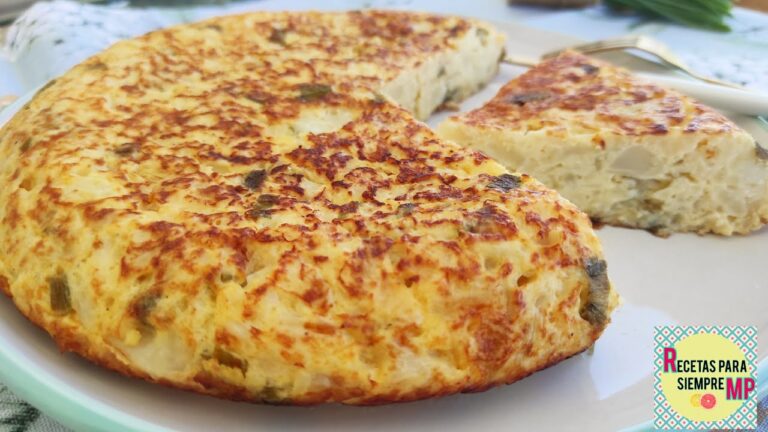 Descubre el secreto de la deliciosa tortilla de coliflor: paso a paso