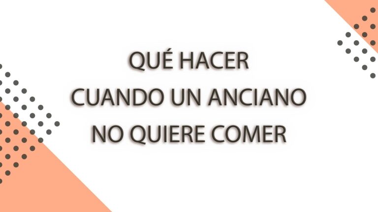 Descubre cómo hacer que un anciano coma y disfrute cada bocado