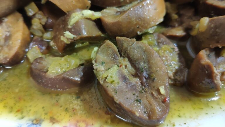 Aprende a preparar riñones de cerdo en una deliciosa salsa en tan solo minutos