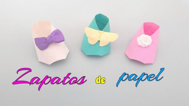 Zapatitos de bebé en papel: la guía definitiva para un regalo único