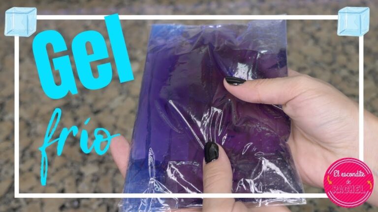 Aprende a crear bolsas de gel frío en casa: trucos y consejos