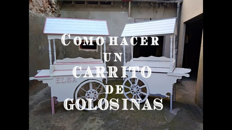 Descubre cómo crear un coche de madera para candy bar en 5 sencillos pasos
