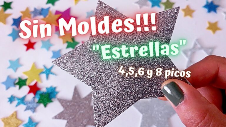 ¡Descubre cómo hacer estrellas de fomi y añade brillo a tu mundo!