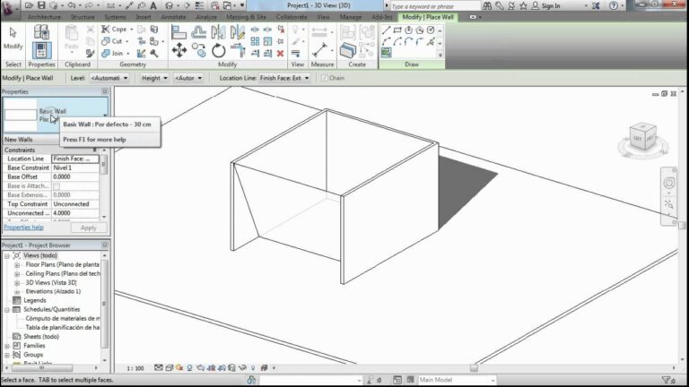 Novedoso truco para crear muros inclinados en Revit ¡Descubre cómo!