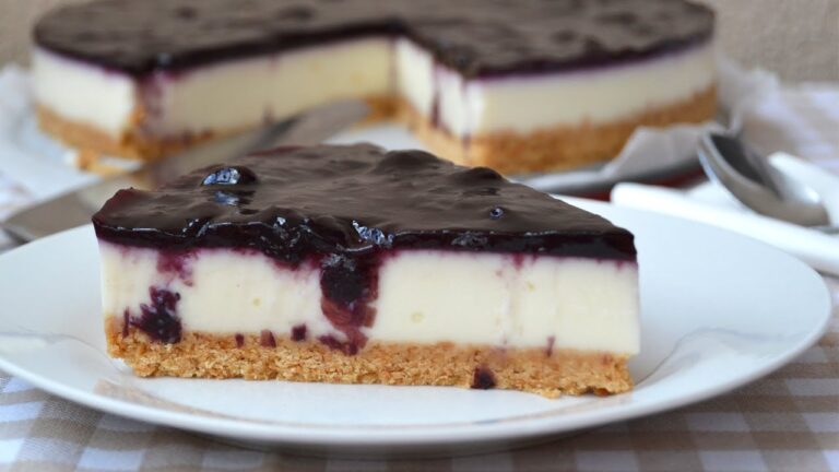 Aprende fácilmente a hacer tarta de queso y arándanos ¡Delicia irresistible!