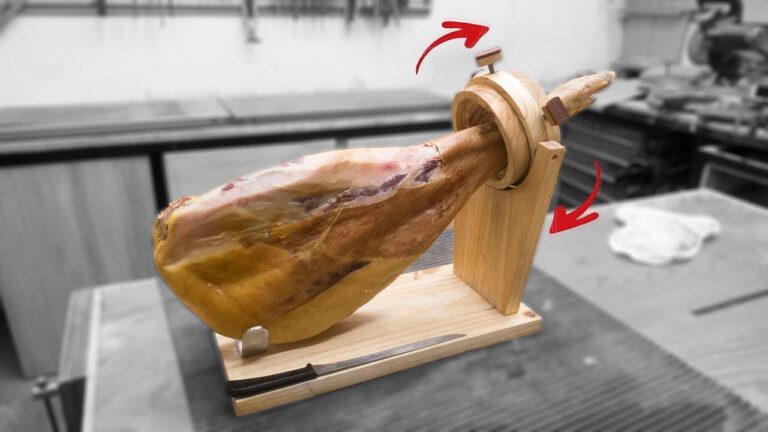 Aprende a disfrutar del jamón con un jamonero giratorio