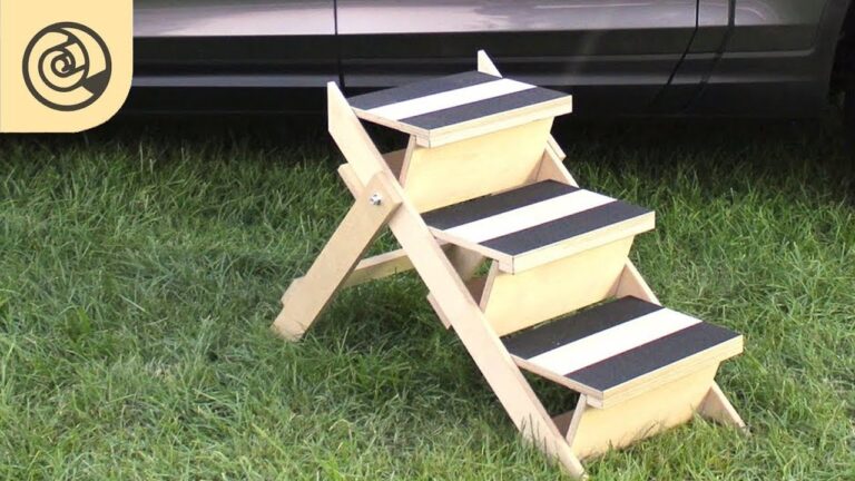 ¡Aprende cómo hacer una escalera para tu perro y vuelve sus días más felices!