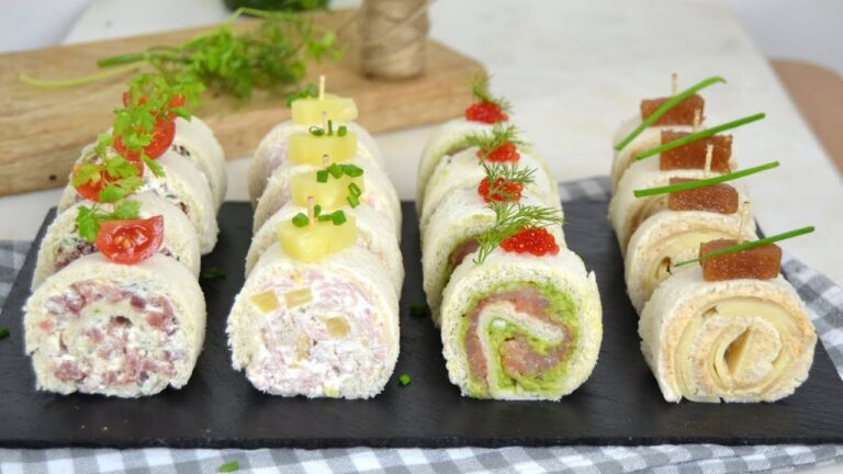 ¡Descubre cómo hacer deliciosos rollitos con pan de molde en minutos!