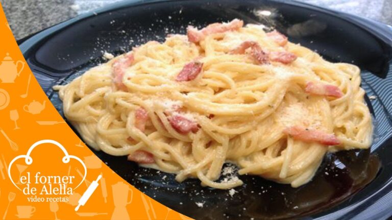 Descubre c&oacute;mo hacer irresistibles spaguetis carbonara en casa