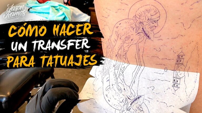 Descubre cómo hacer un transfer tattoo perfecto en simples pasos